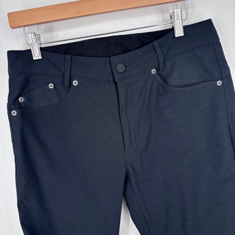 Outlier Strongtwill 5 Pocket Pants Men 31x32 Black Performance 2 Way Stretch DWR